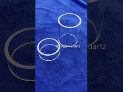 Fabryka Niestandardowe kwarcowe szklane rury duża średnica