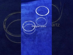 Wytwarzanie dużych, odpornych na wysokie temperatury, rurek ze szkła kwarcowego