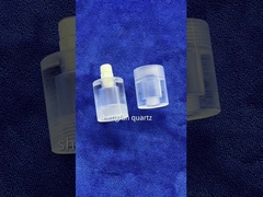 Gwint uzwojenia topionego pierścienia rurowego ze szkła kwarcowego ze stopionej krzemionki