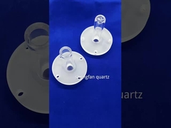 Wykorzystane ciśnienie trwałe kwarcowe rurki grzejnikowe wysokoprzezroczyste kwarcowe rurki próżniowe zamknięte płaszcze