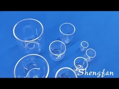 Tygle kwarcowe ze spiekanego kwarcu, wysokiej jakości płyty kwarcowe do różnych zastosowań