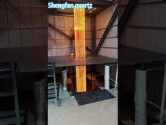 Wysokiej jakości duża tuba ze szkła kwarcowego