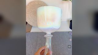 Kryształowa misa dźwiękowa do uzdrawiania czakr