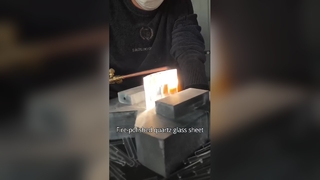 Niestandardowe arkusze odporne na wysoką temperaturę ze szkła kwarcowego