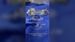 Wysokiej jakości szkło kwarcowe do reaktorów